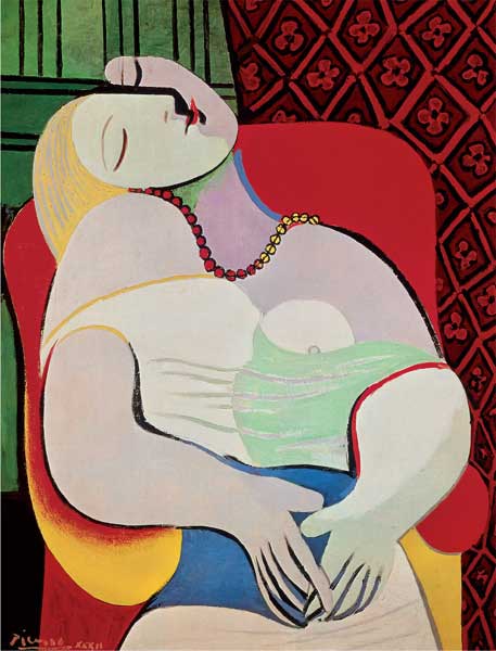 Pablo Picasso, Il sogno, 1932, olio su tela, cm 130x97, Collezione privata