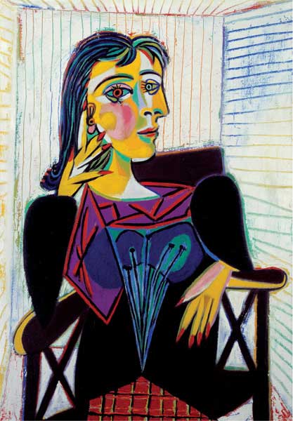 Pablo Picasso, Ritratto di Dora Maar, 1937, olio su tela, cm 92x65, Parigi, Musée National Picasso