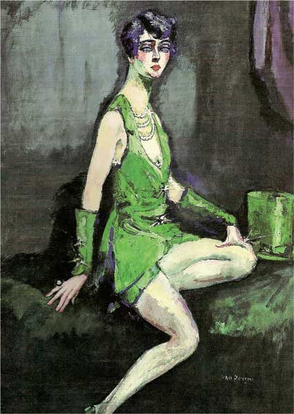 Kees van Dongen, L’Ecuyère, 1920, olio su tela, cm 100x81, Collezione privata