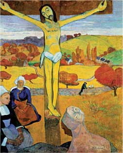 Paul Gauguin, Il Cristo giallo, 1889, olio su tela, cm 92x73, Buffalo, Albright-Knox Art Gallery