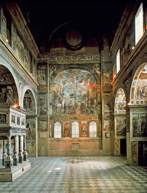 Interno della chiesa di Santa Giulia, Brescia