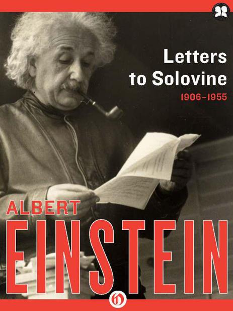 Letters to Solovine: 1906-1955