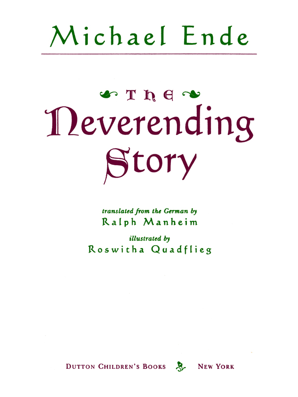 Michael Ende: The Neverending Story