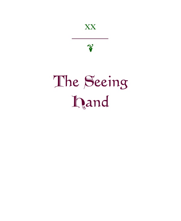 XX: The Seeing Hand