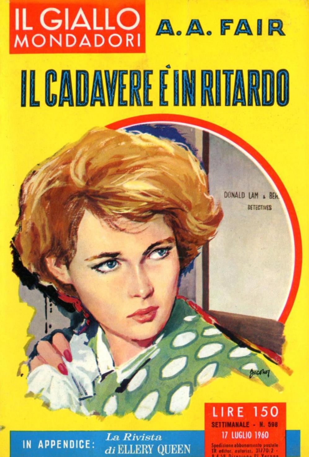 Giallo 0598 - Il cadavere é in ritardo