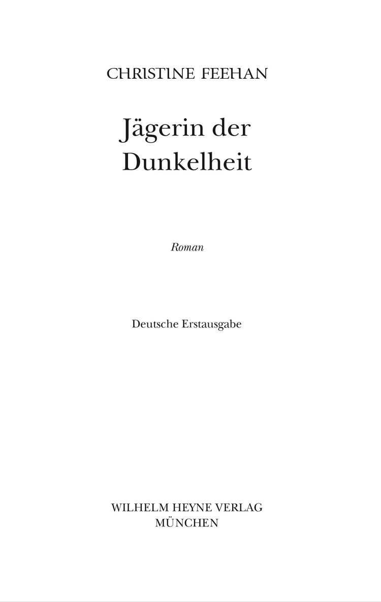 Jägerin der Dunkelheit - Feehan, C: Jägerin der Dunkelheit - Shadow Game