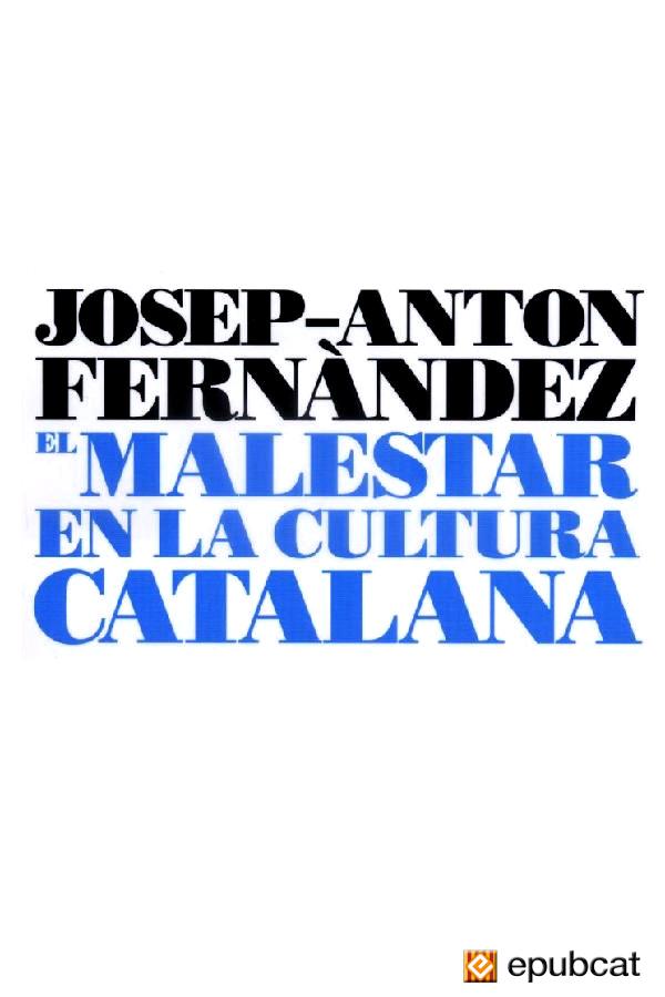 El malestar en la cultura catalana