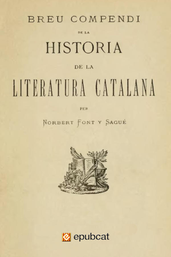 Breu compendi de la historia de la literatura catalana