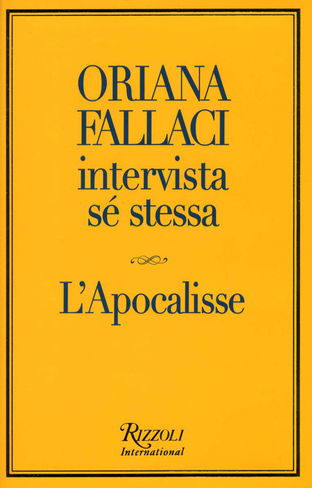 Oriana Fallaci Intervista Se Stessa