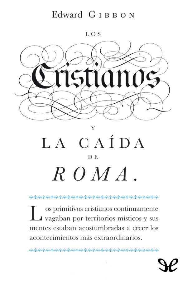 Los cristianos y la caida de Roma