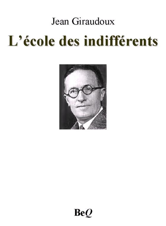 L’école des indifférents