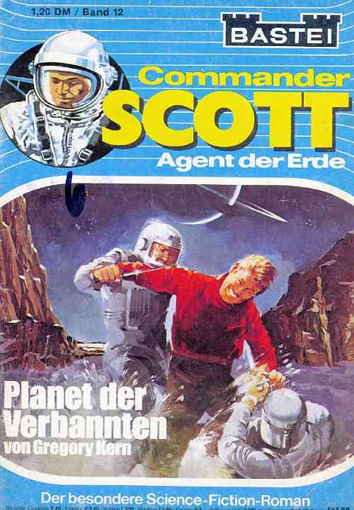 Commander Scott 12 - Planet der Verbannten