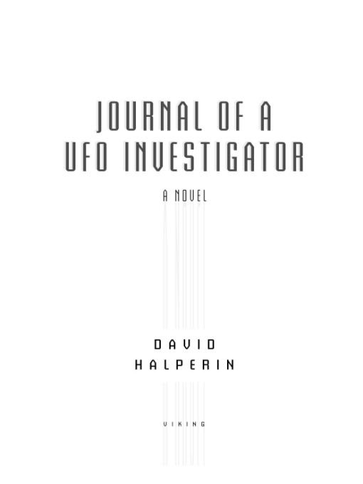 Journal of a UFO Investigator