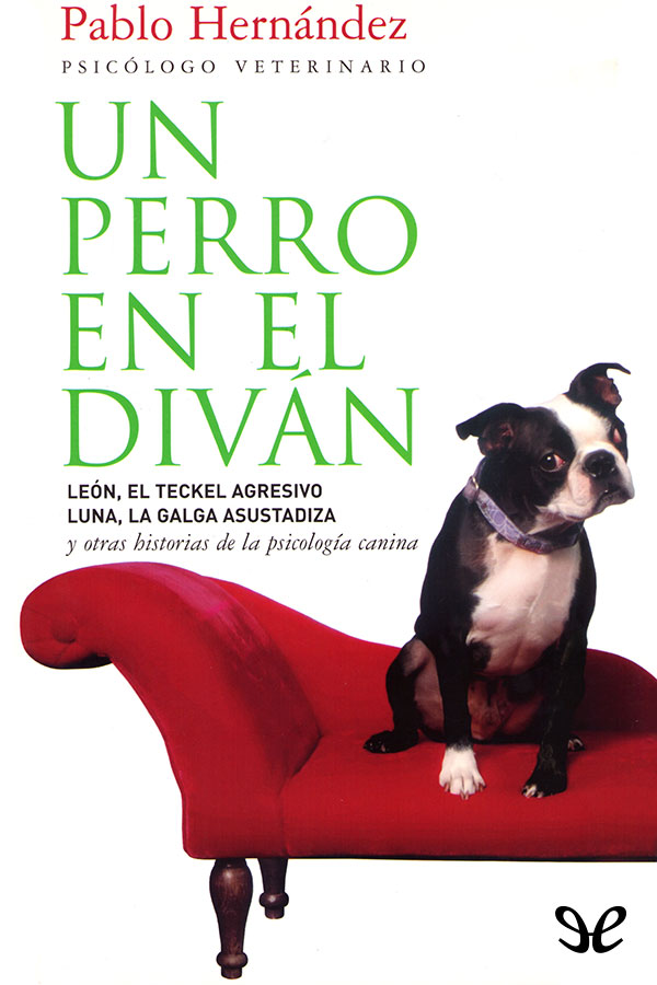 Un perro en el diván