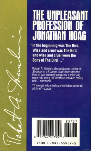 The Unpleasant Profession of Jonathan Hoag