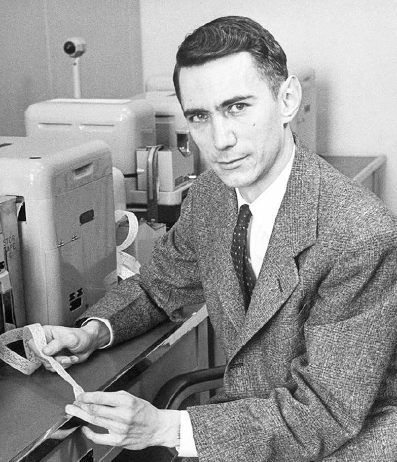 Claude Shannon (1916-2001) en 1951.