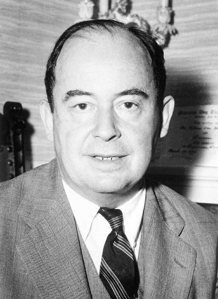 John von Neumann (1903-1957) en 1954.