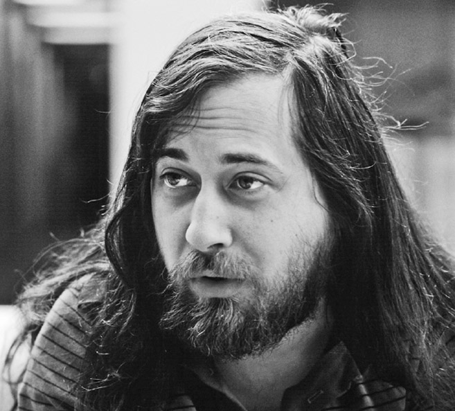 Richard Stallman (né en 1953).