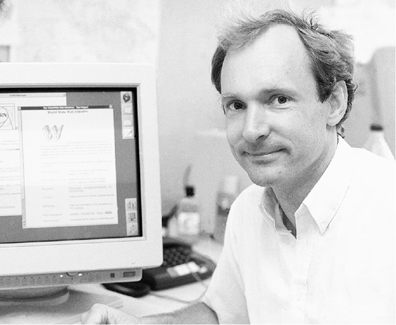 Tim Berners Lee (né en 1955).