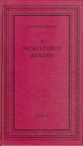 A nemzetiségi kérdés