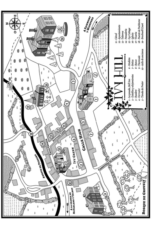 mapa de Ivy Hill