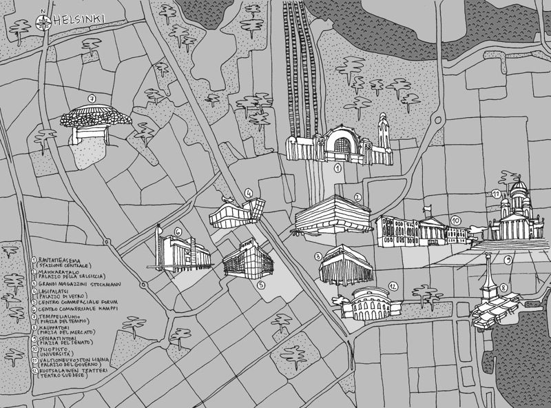 Mappa di Helsinki