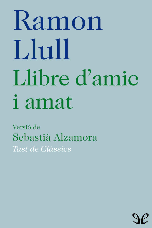 Llibre d’amic i amat