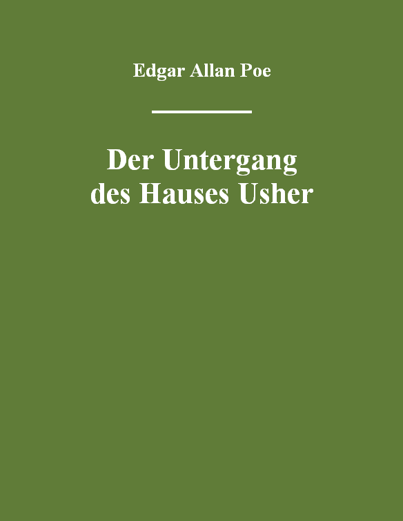 Der Untergang des Hauses Usher