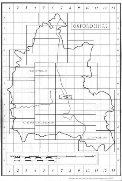 El Oxford de Lyra - Anotaciones al Mapa