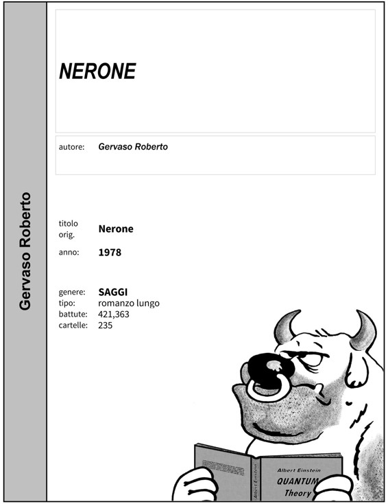 NERONE - [1978] - [saggi]