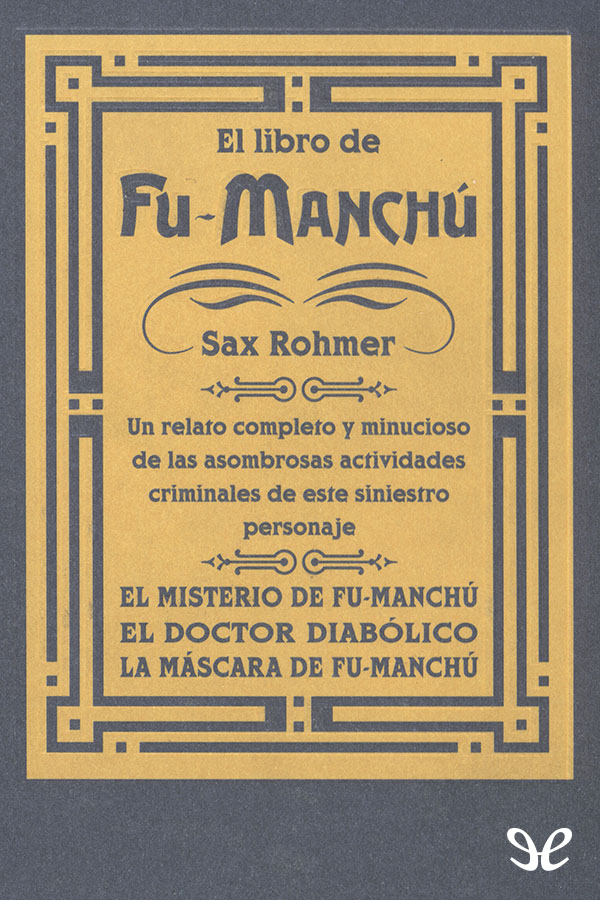 El libro de Fu-Manchú