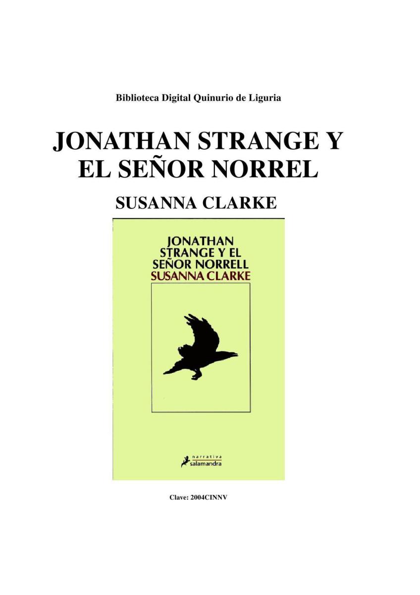 Jonathan Strange y el señor Norrell