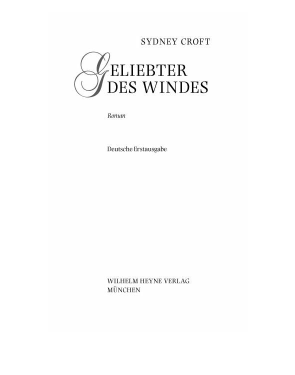 Geliebter des Windes - Croft, S: Geliebter des Windes - Unleashing the Storm - ACRO, Book 2