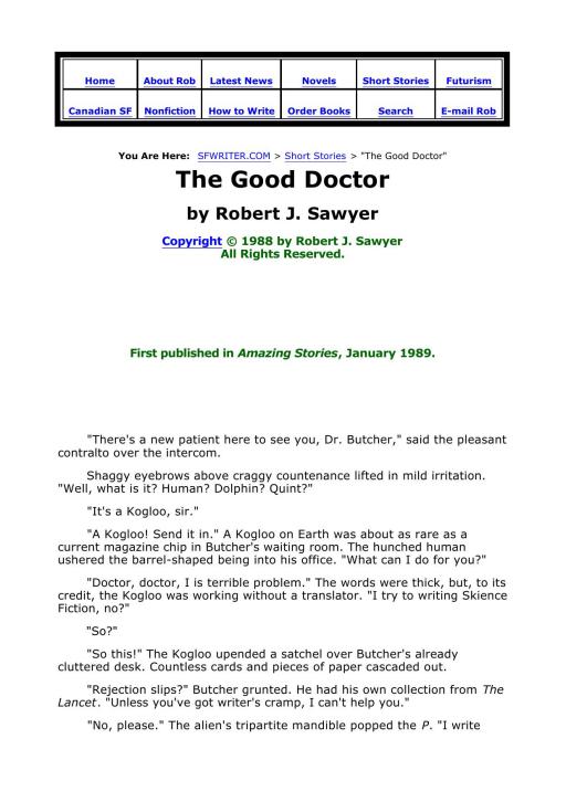 The Good Doctor