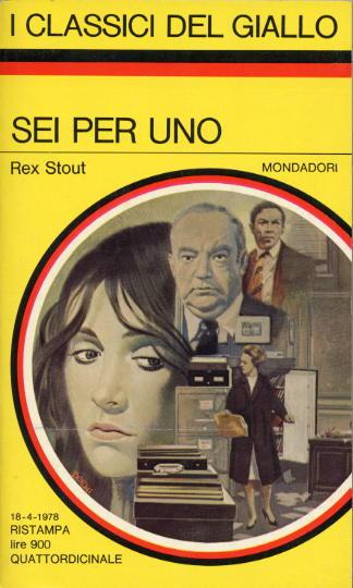 Classici del giallo 0293 - Sei per uno