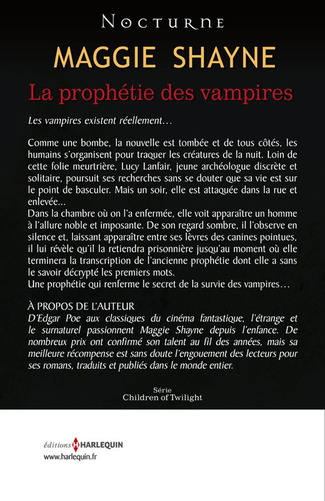 La prophétie des vampires