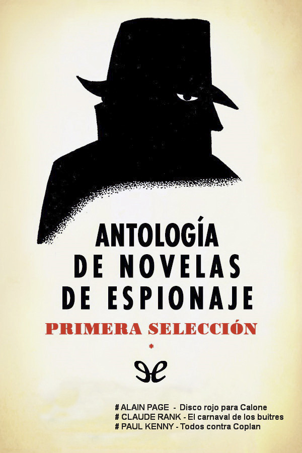 Antología de novelas de espionaje - Primera selección