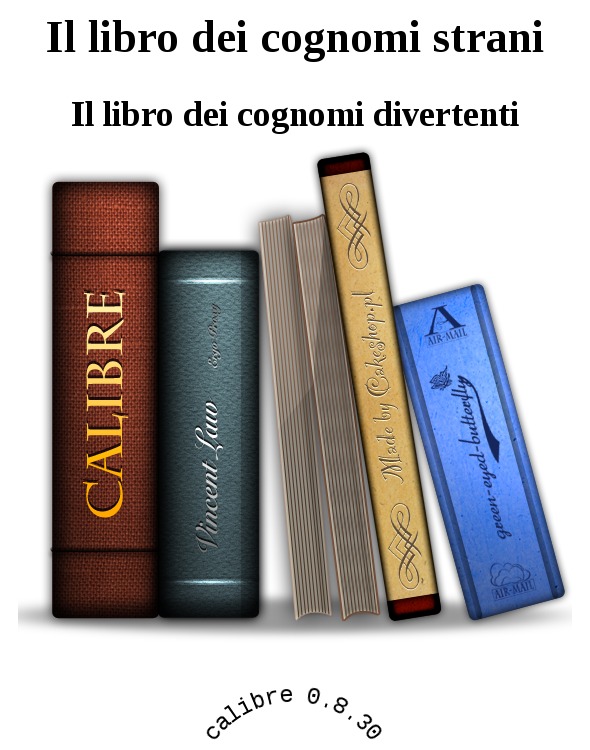 Il libro dei cognomi strani