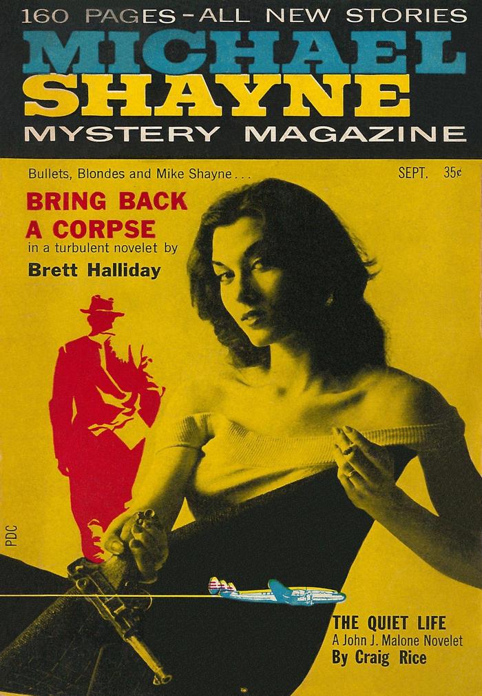 Michael Shayne Mystery Magazine. Vol. 1, No. 1. September 1956