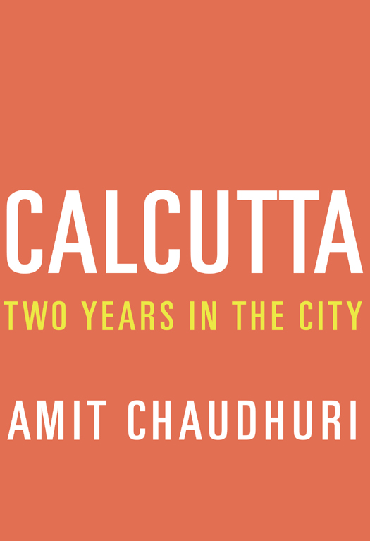 Calcutta: Two Years in the City