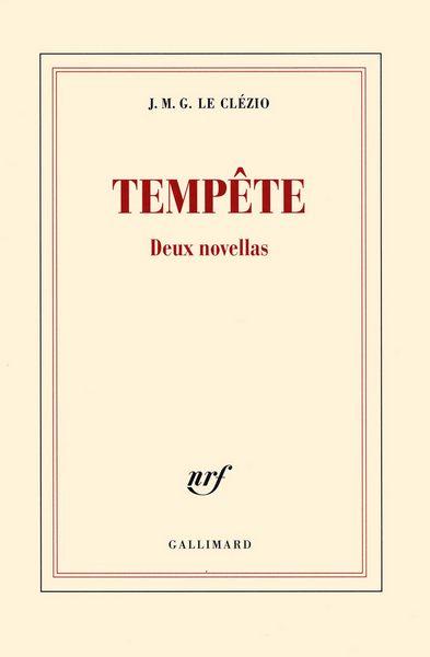 Tempête. Deux novellas